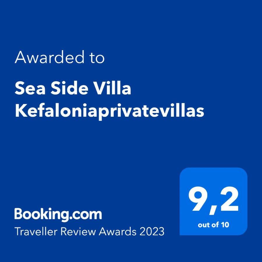 Seaside Villa Kefaloniaprivatevillas Argostoli  Bagian luar foto